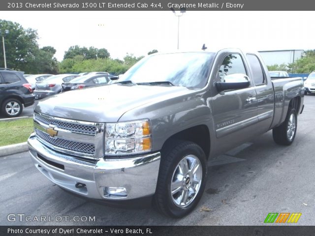 2013 Chevrolet Silverado 1500 LT Extended Cab 4x4 in Graystone Metallic