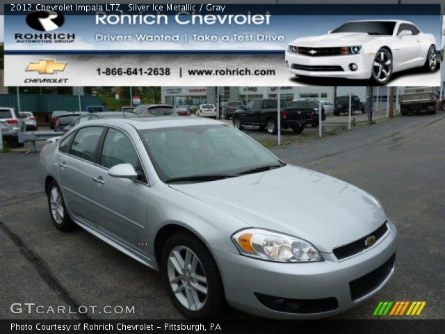 2012 Chevrolet Impala LTZ in Silver Ice Metallic