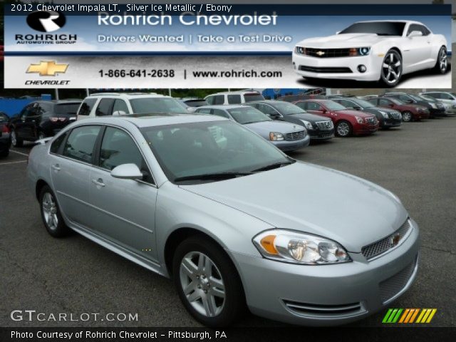 2012 Chevrolet Impala LT in Silver Ice Metallic