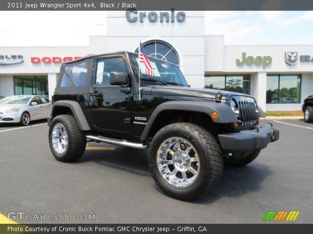 2013 Jeep Wrangler Sport 4x4 in Black
