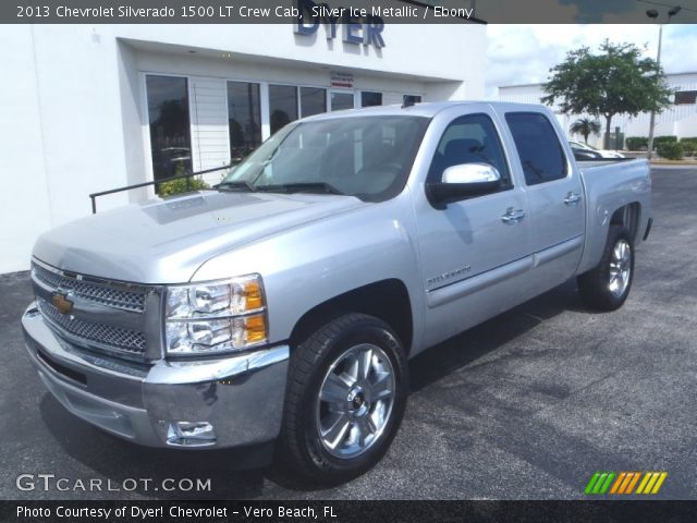 2013 Chevrolet Silverado 1500 LT Crew Cab in Silver Ice Metallic