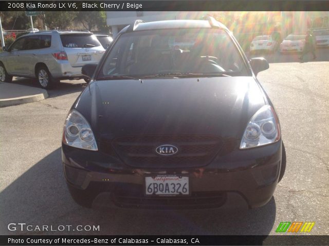 2008 Kia Rondo LX V6 in Black Cherry