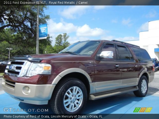 2011 Ford Expedition EL XLT in Royal Red Metallic