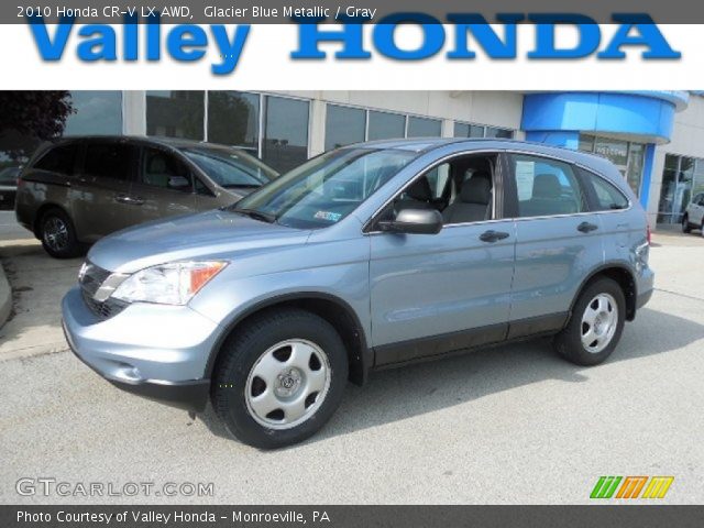2010 Honda CR-V LX AWD in Glacier Blue Metallic