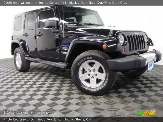 2008 Jeep Wrangler Unlimited Sahara 4x4 in Black