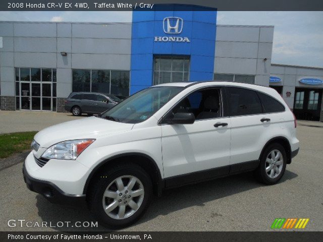 2008 Honda CR-V EX 4WD in Taffeta White