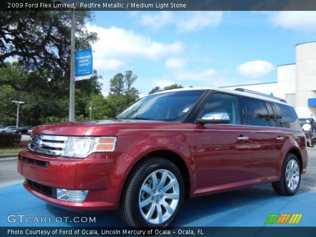 2009 Ford Flex Limited in Redfire Metallic