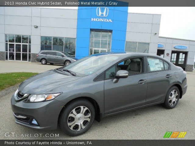 2013 Honda Civic Hybrid Sedan in Polished Metal Metallic