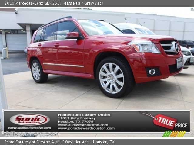 2010 Mercedes-Benz GLK 350 in Mars Red