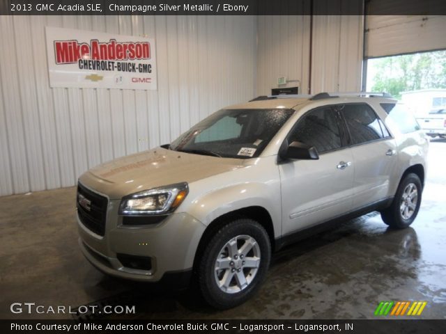 2013 GMC Acadia SLE in Champagne Silver Metallic