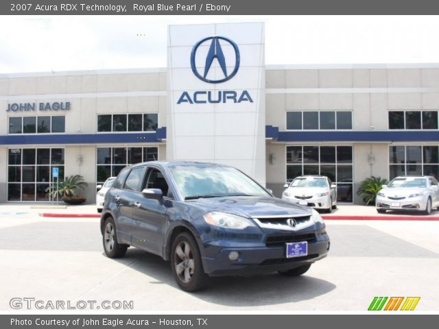 2007 Acura RDX Technology in Royal Blue Pearl
