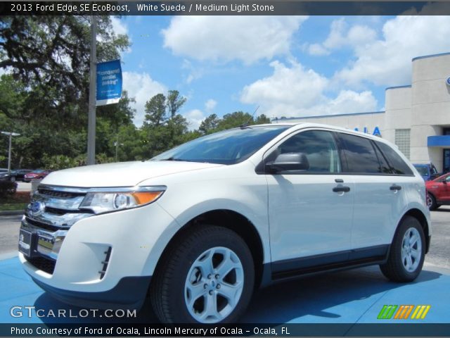 2013 Ford Edge SE EcoBoost in White Suede