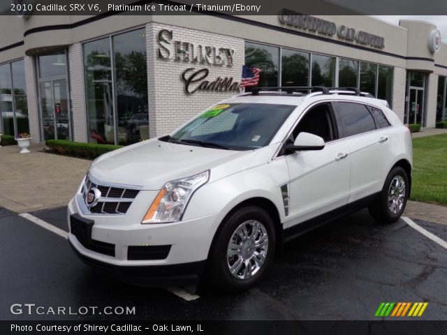 2010 Cadillac SRX V6 in Platinum Ice Tricoat