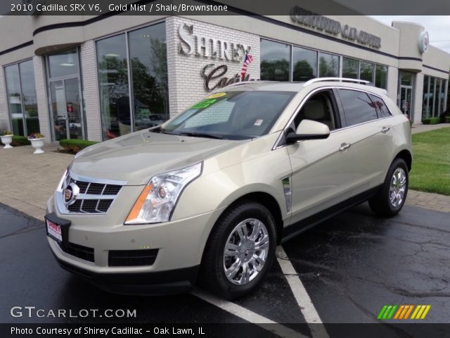 2010 Cadillac SRX V6 in Gold Mist