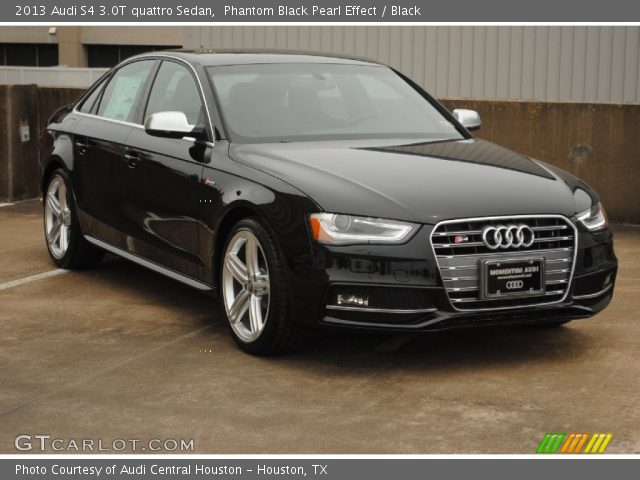 2013 Audi S4 3.0T quattro Sedan in Phantom Black Pearl Effect