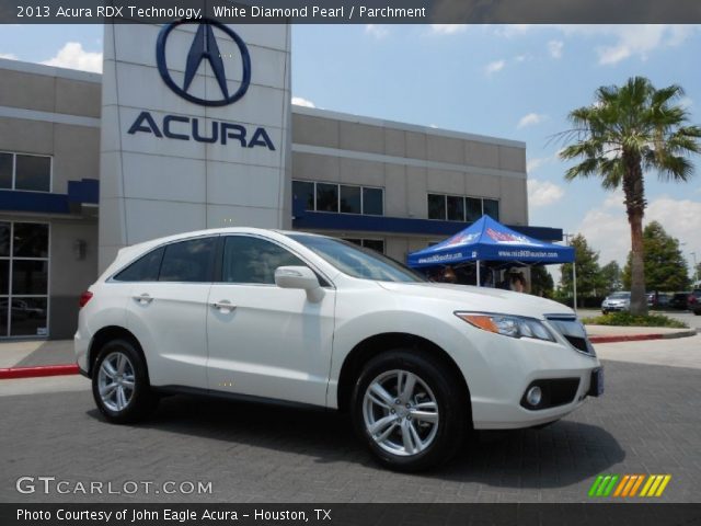 2013 Acura RDX Technology in White Diamond Pearl