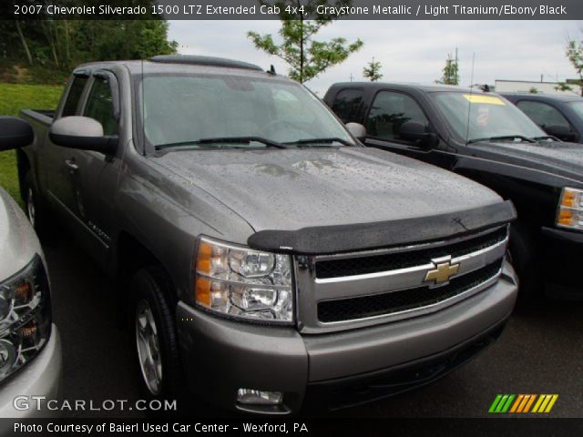 2007 Chevrolet Silverado 1500 LTZ Extended Cab 4x4 in Graystone Metallic