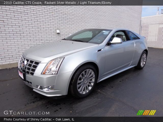 2013 Cadillac CTS Coupe in Radiant Silver Metallic