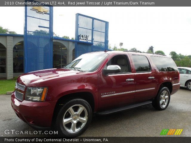 2010 Chevrolet Suburban LTZ 4x4 in Red Jewel Tintcoat
