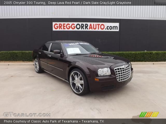 2005 Chrysler 300 Touring in Deep Lava Red Pearl