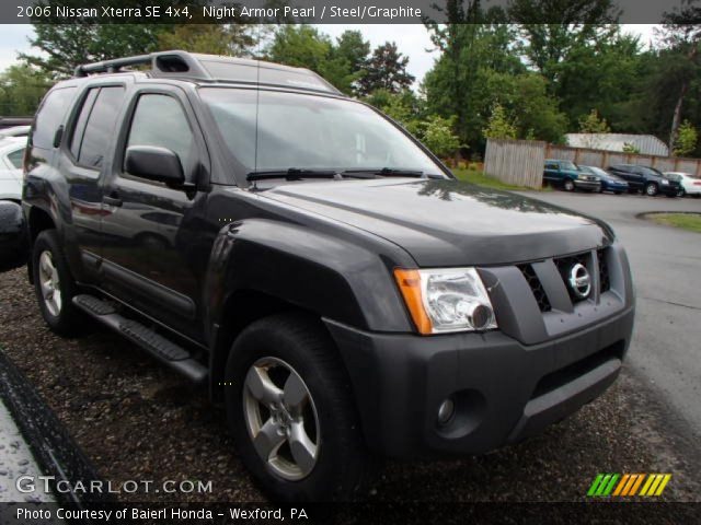 2006 Nissan Xterra SE 4x4 in Night Armor Pearl