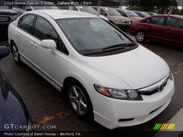2010 Honda Civic LX-S Sedan in Taffeta White