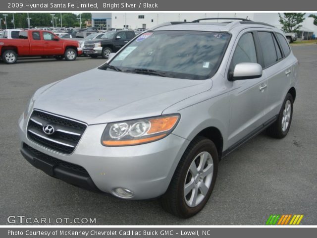 2009 Hyundai Santa Fe Limited in Bright Silver