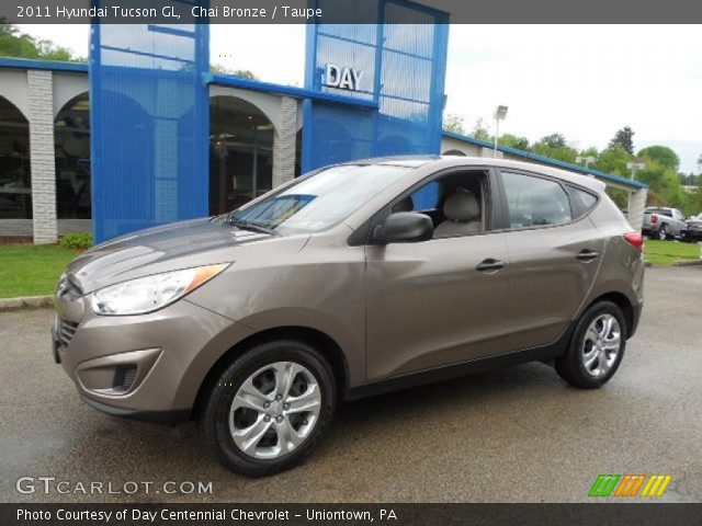 2011 Hyundai Tucson GL in Chai Bronze