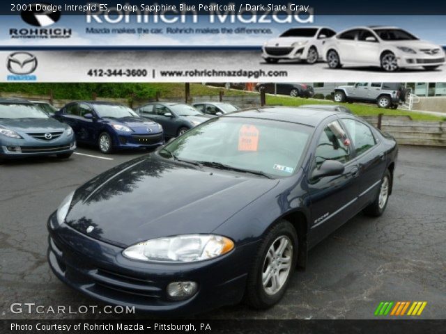 2001 Dodge Intrepid ES in Deep Sapphire Blue Pearlcoat