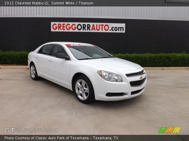 2012 Chevrolet Malibu LS in Summit White