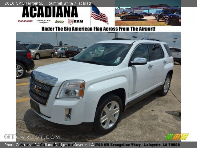 2010 GMC Terrain SLT in Summit White