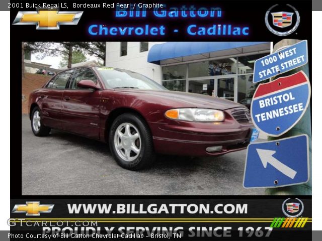 2001 Buick Regal LS in Bordeaux Red Pearl