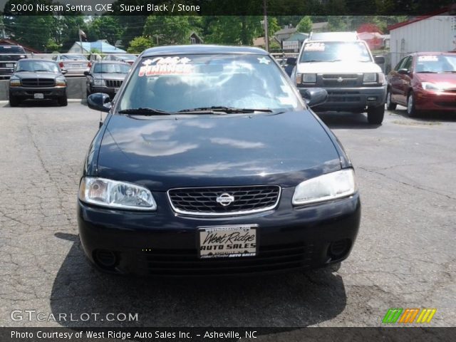 2000 Nissan Sentra GXE in Super Black