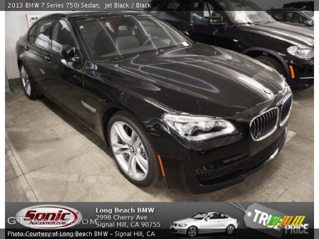 2013 BMW 7 Series 750i Sedan in Jet Black