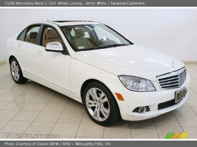 2008 Mercedes-Benz C 300 4Matic Luxury in Arctic White