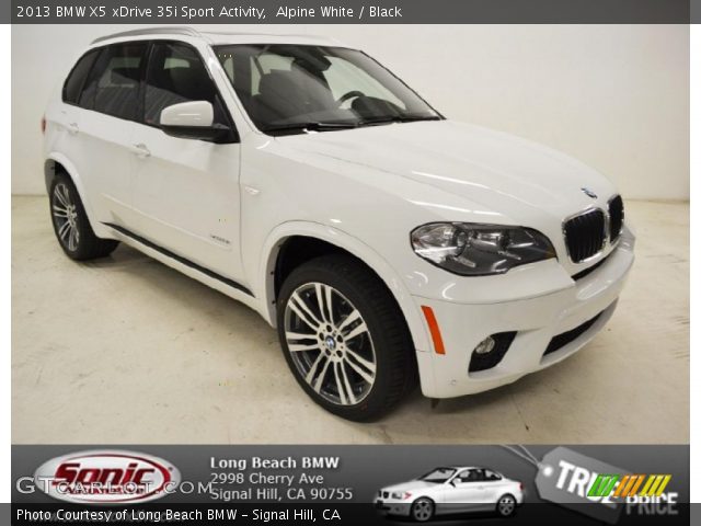 2013 BMW X5 xDrive 35i Sport Activity in Alpine White