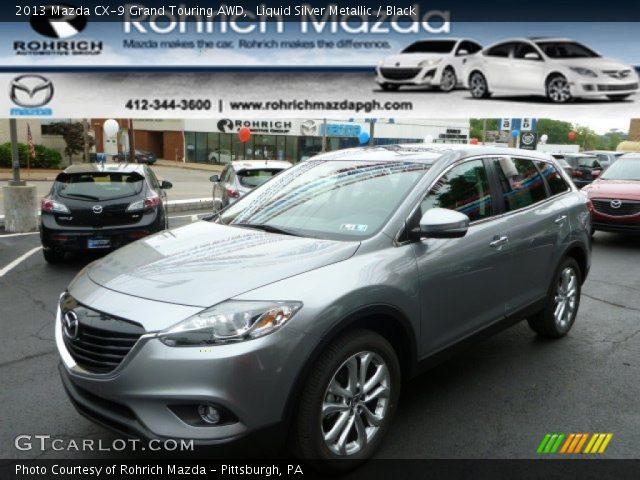 2013 Mazda CX-9 Grand Touring AWD in Liquid Silver Metallic