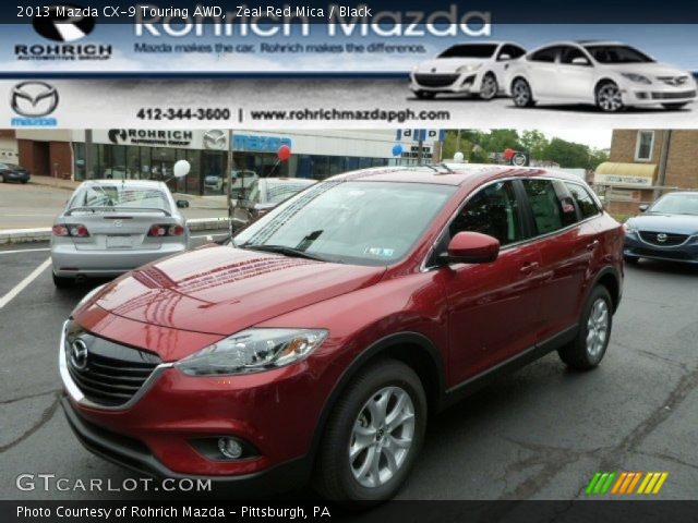 2013 Mazda CX-9 Touring AWD in Zeal Red Mica