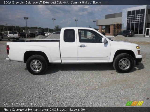 2009 Chevrolet Colorado LT Extended Cab 4x4 in Summit White