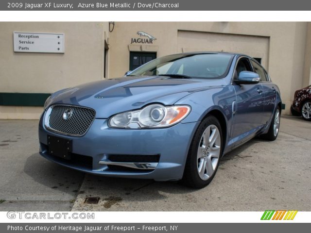 2009 Jaguar XF Luxury in Azure Blue Metallic