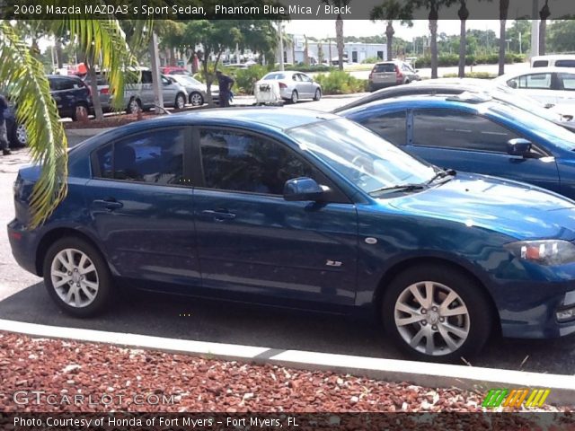 2008 Mazda MAZDA3 s Sport Sedan in Phantom Blue Mica
