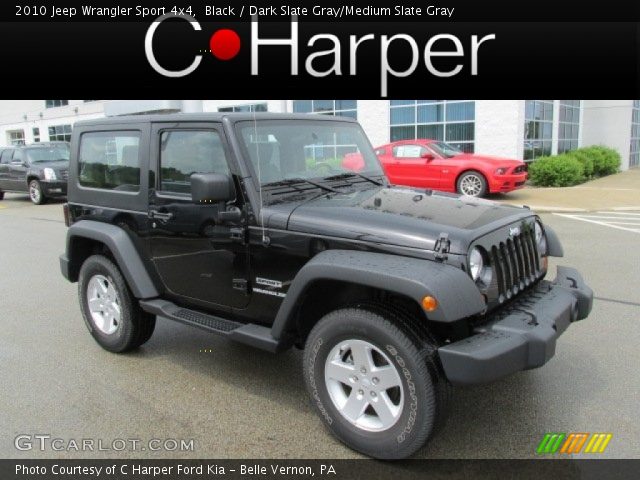 2010 Jeep Wrangler Sport 4x4 in Black