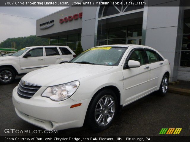 2007 Chrysler Sebring Limited Sedan in Stone White