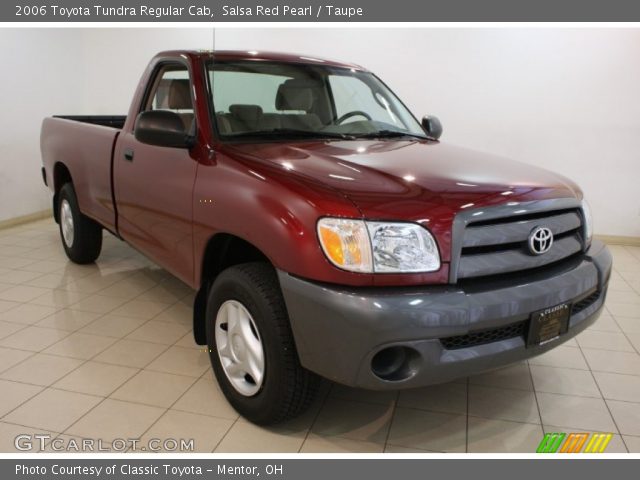 2006 Toyota Tundra Regular Cab in Salsa Red Pearl