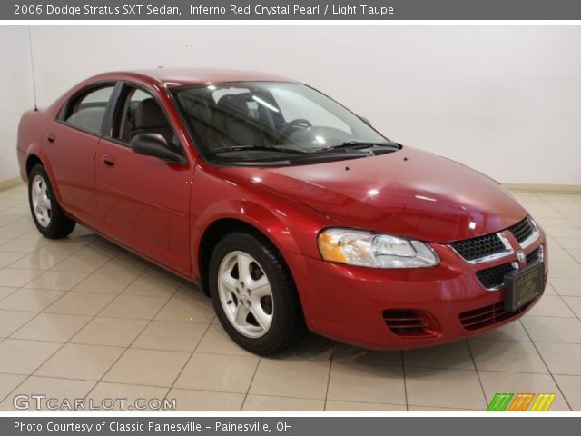 2006 Dodge Stratus SXT Sedan in Inferno Red Crystal Pearl