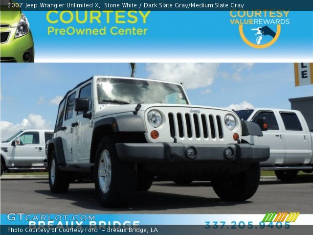 2007 Jeep Wrangler Unlimited X in Stone White