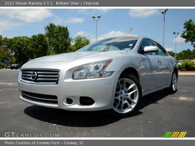 2012 Nissan Maxima 3.5 S in Brilliant Silver