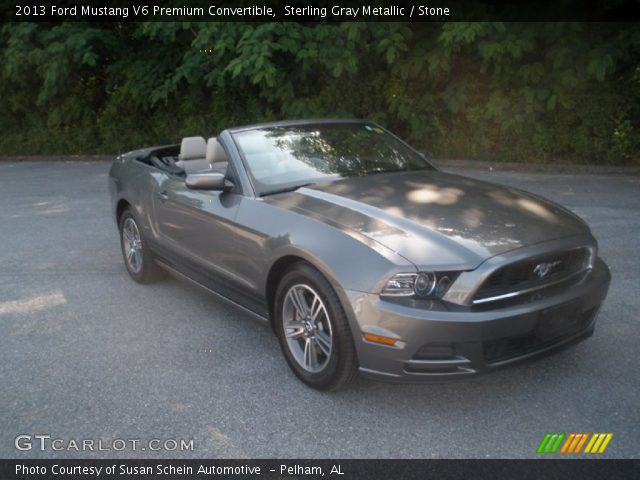 2013 Ford Mustang V6 Premium Convertible in Sterling Gray Metallic