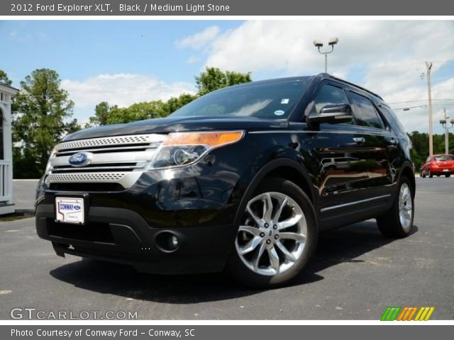 2012 Ford Explorer XLT in Black