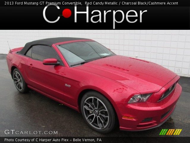 2013 Ford Mustang GT Premium Convertible in Red Candy Metallic